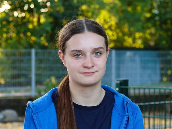 Joana Lutowski, Auszubildende zur Medizinischen Fachangestellten